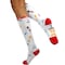 Zayaan Health Here 2 Care Compression Socks, White, PR BLZH-CSHN-6W - alternate 1